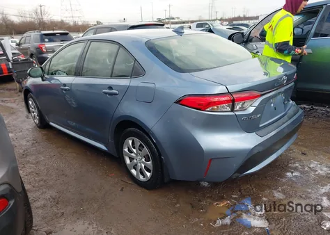 2021 Toyota Corolla Le из США, поврежденный, VIN JTDEPMAE9MJ131687